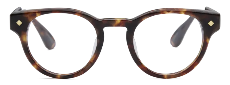 Golden Hour Medium Tortoise 24K Gold