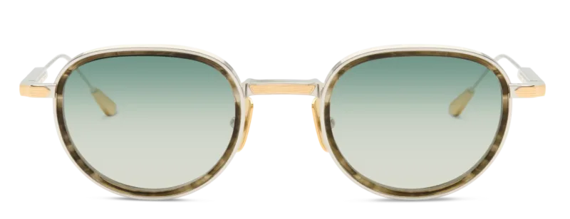 Panache Palladium 18K Gold Blue Green Gradient